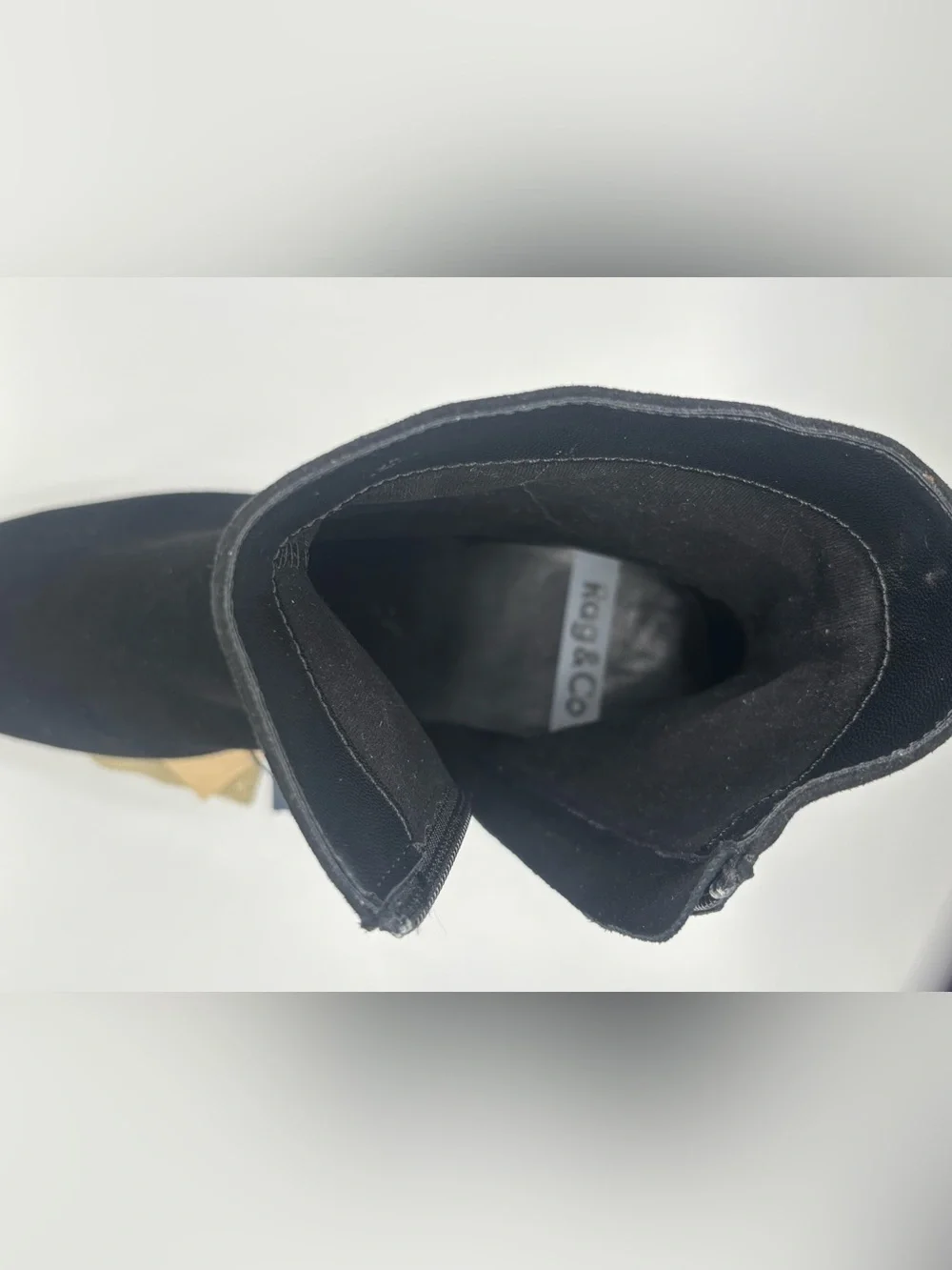 Rag & Company Hakra Women’s Suede Black Ankle Boots Size 5